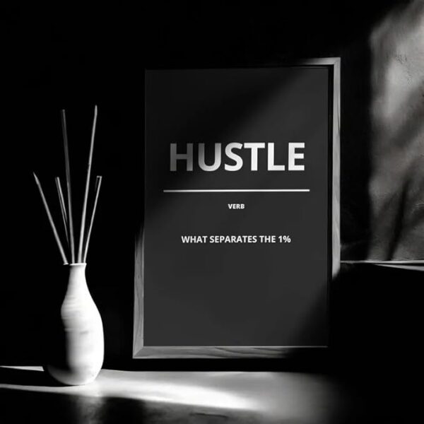 Motivational Quotes Framed Posters for Wall Décor – Perfect for Home, Office & Workspace !!