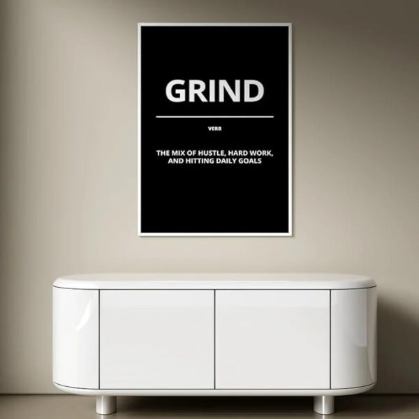 Motivational Quotes Framed Posters for Wall Décor – Perfect for Home, Office & Workspace !!
