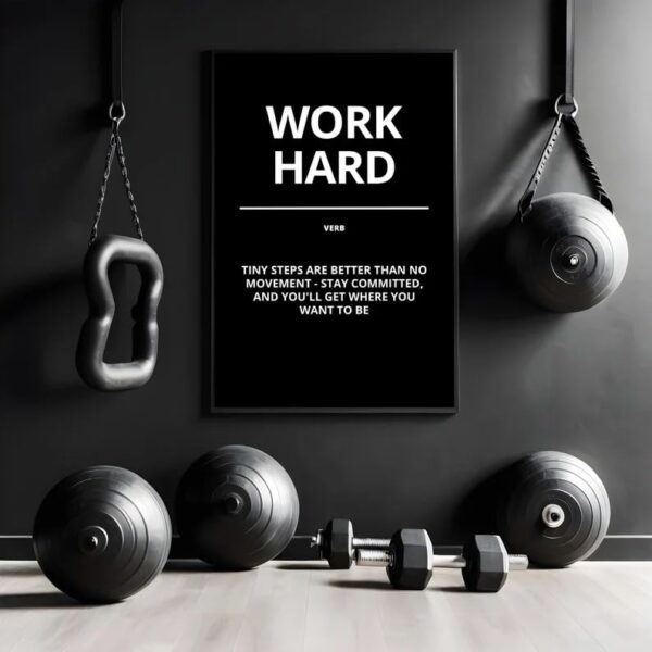 Motivational Quotes Framed Posters for Wall Décor – Perfect for Home, Office & Workspace !!