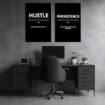 Motivational Quotes Framed Posters for Wall Décor – Perfect for Home, Office & Workspace !!