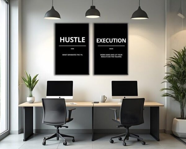 Motivational Quotes Framed Posters For Wall Décor For Home, Office Wall Décor & Work Space.