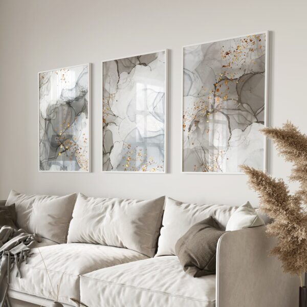 Framed Abstract Wall Art & Décor for Living Room, Bedroom & Office.