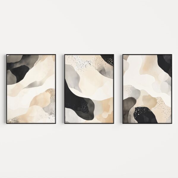 Framed Abstract Wall Art & Décor for Living Room, Bedroom & Office.
