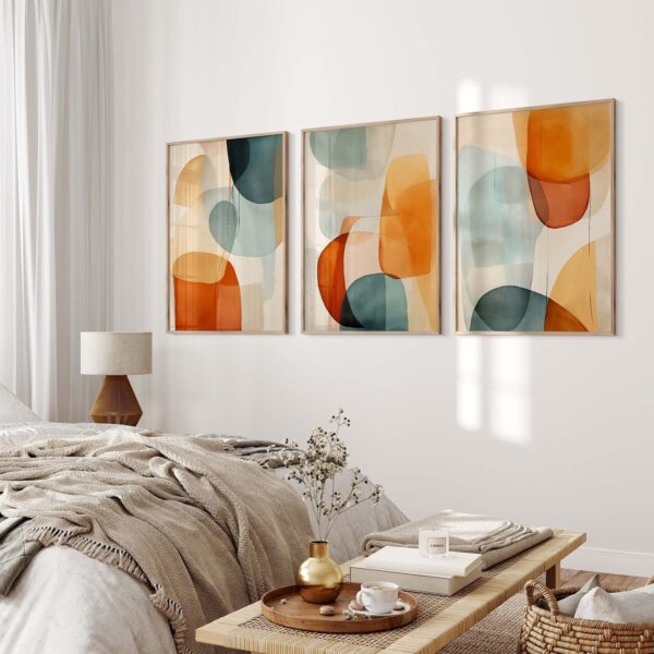 Framed Abstract Wall Art & Décor for Living Room, Bedroom & Office !!