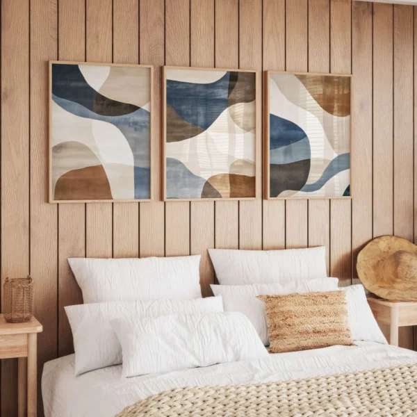 Framed Abstract Wall Art & Décor for Living Room, Bedroom & Office !!