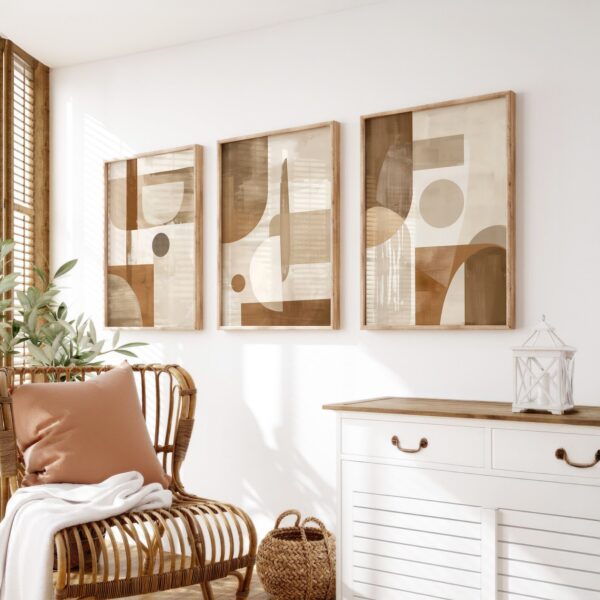 Framed Abstract Wall Art & Décor for Living Room, Bedroom & Office.