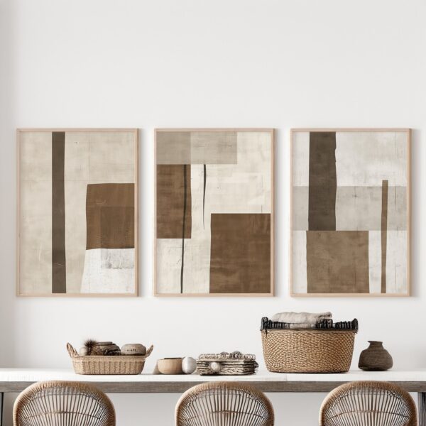 Framed Abstract Wall Art & Décor for Living Room, Bedroom & Office.