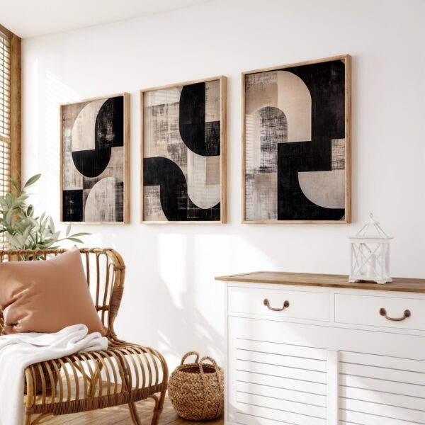 Framed Abstract Wall Art & Décor for Living Room, Bedroom & Office !!