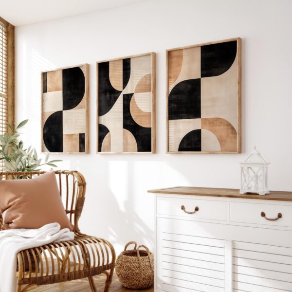 Framed Abstract Wall Art & Décor for Living Room, Bedroom & Office !!