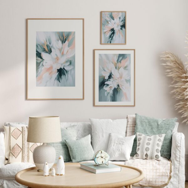 Framed Abstract Wall Art & Décor for Living Room, Bedroom & Office.