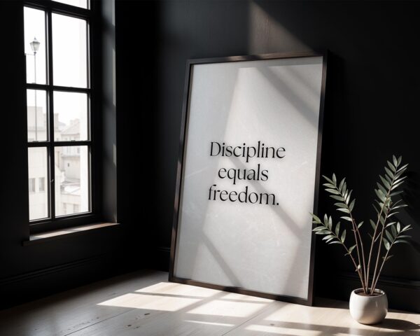 Motivational Quotes Framed Posters for Wall Décor – Perfect for Home, Office & Workspace - 12 X 18 Inches.