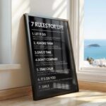 Motivational Wall Art | Modern Inspirational Quote Wall Décor for Home, Office & Study Room